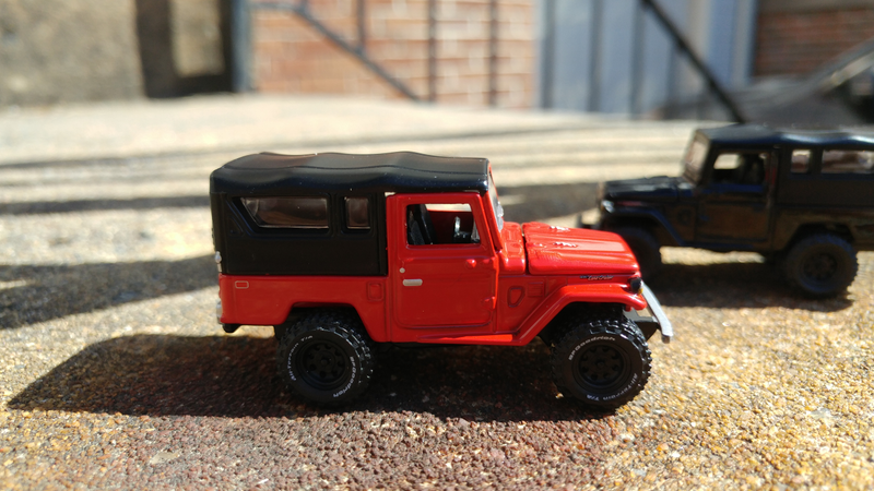 Illustration for article titled Car Week Day 1: RED Toyota FJ43